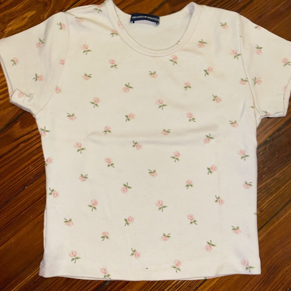 Brandy Melville floral top